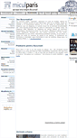 Mobile Screenshot of miculparis.ro